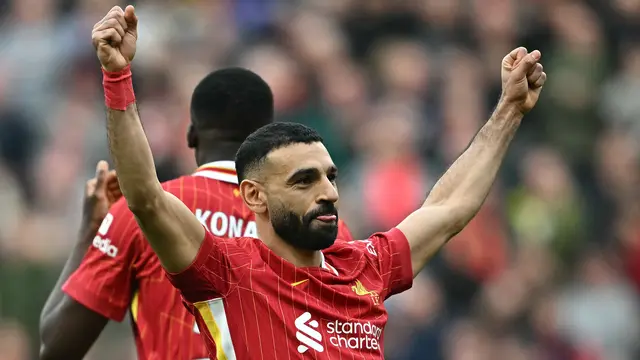 Liverpool Juara Liga Inggris, Salah Bidik Gelar Champions