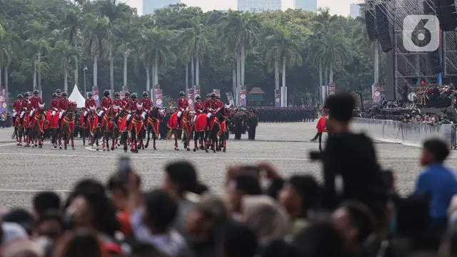 Atraksi Spektakuler Hari Bhayangkara ke-79: Polri di Monas