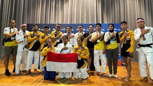 Judo Indonesia Raih 10 Medali Emas World Police Games 2025